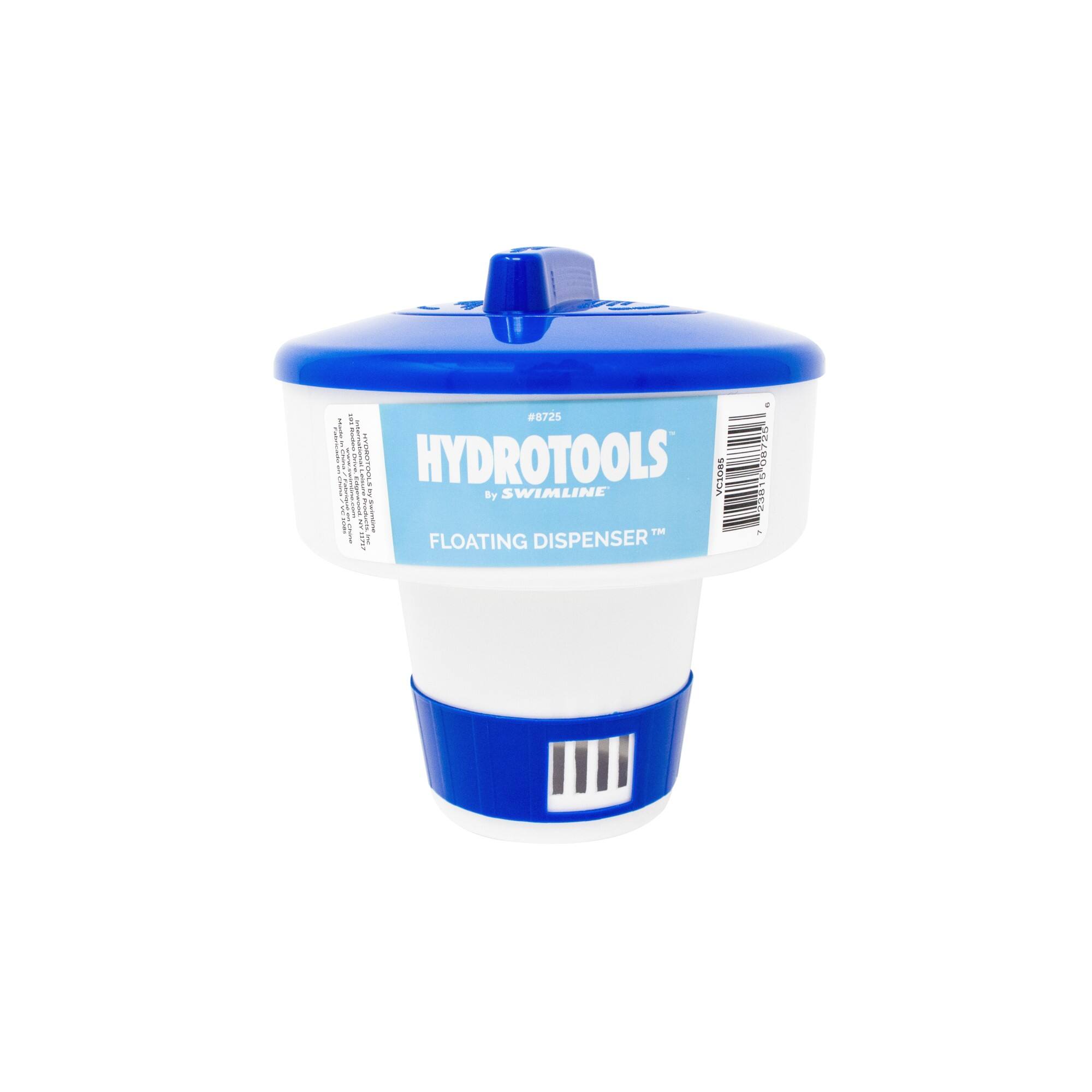 Swimline HydroTools 7" Adjustable Floating Swimming Pool Chemical Dispenser